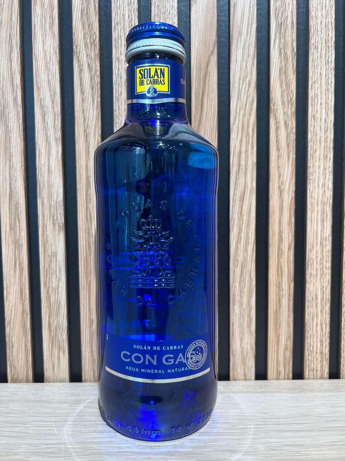 AGUA SOLÁN DE CABRAS CON GAS 750 ML