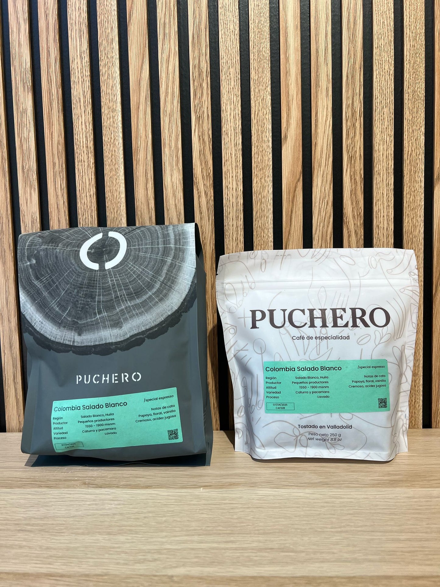 CAFÉ EN GRANO COLOMBIA SALADO BLANCO - PAPAYA, FLORAL Y VAINILLA