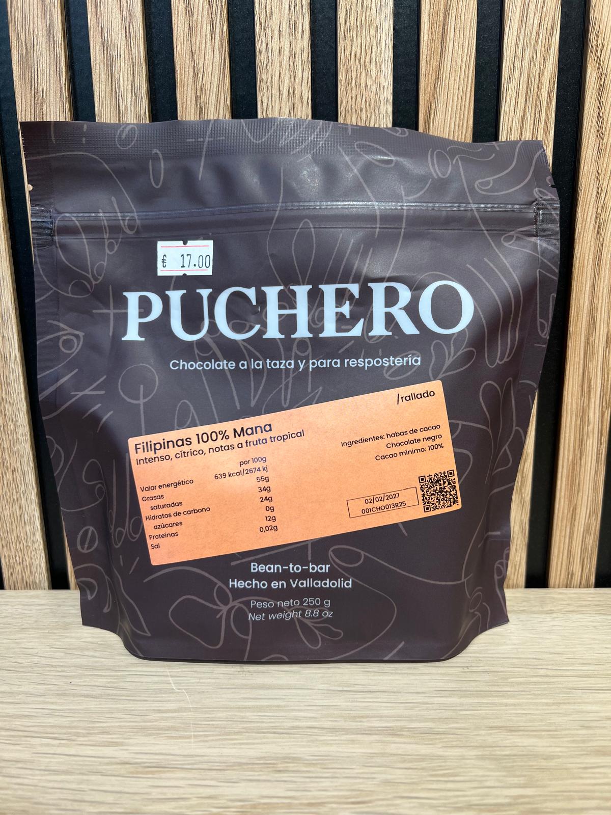 CHOCOLATE RALLADO INTENSO, CÍTRICO, NOTAS A FRUTA TROPICAL