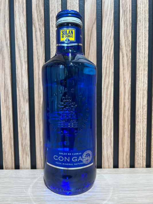 AGUA SOLÁN DE CABRAS CON GAS 750 ML