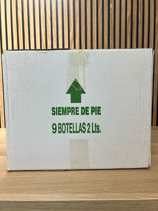 CAJA 9 BOTELLAS DE 2 LITROS ACEITE DE OLIVA VIRGEN EXTRA