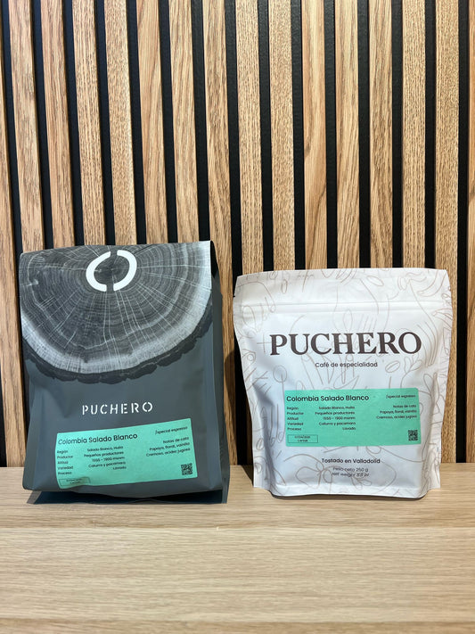 CAFÉ EN GRANO COLOMBIA SALADO BLANCO - PAPAYA, FLORAL Y VAINILLA