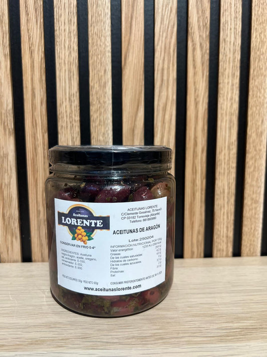 ACEITUNAS DE ARAGÓN 500 GR.