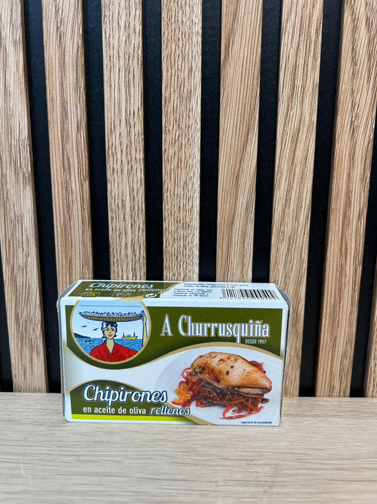 CHIPIRONES EN ACEITE DE OLIVA 115 GR.
