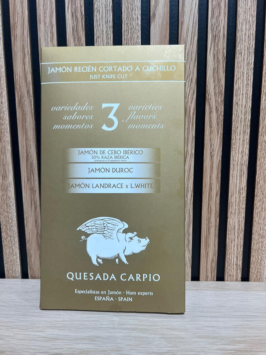 ESTUCHE DEGUSTACIÓN LANDRACE + DUROC + IBÉRICO