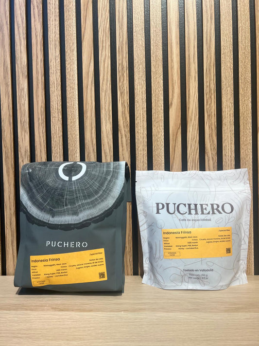 CAFÉ EN GRANO INDONESIA FRINSA - CIRUELA, AZÚCAR MORENO Y TÉ DE LIMÓN