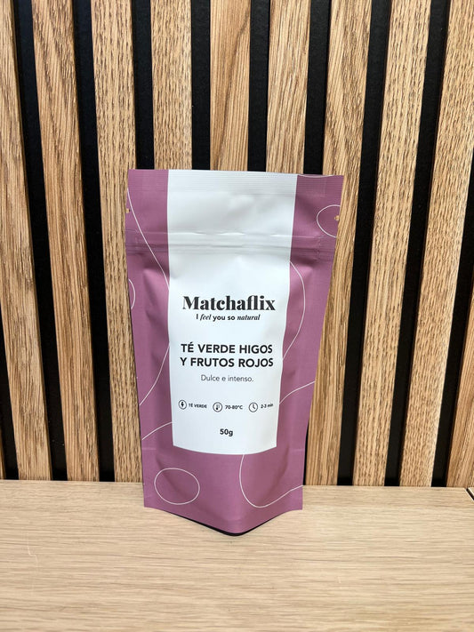 TÉ VERDE HIGOS Y FRUTOS ROJOS