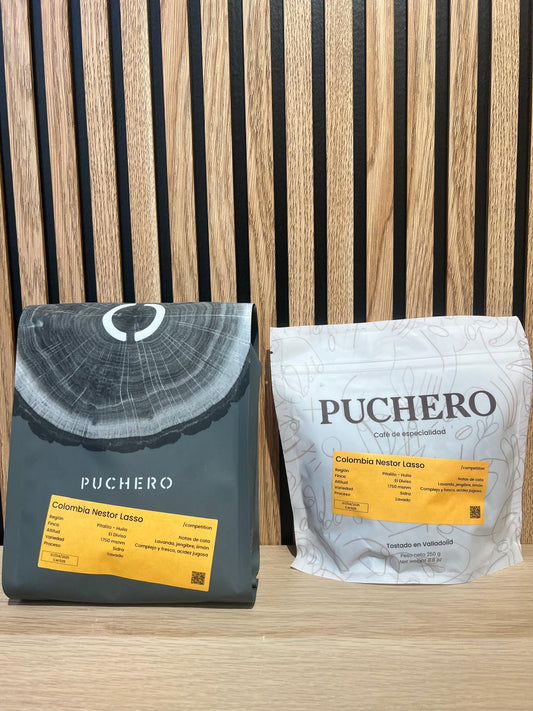 CAFÉ EN GRANO COLOMBIA NESTOR LASSO - COMPETICIÓN - LAVANDA, JENGIBRE Y LIMÓN
