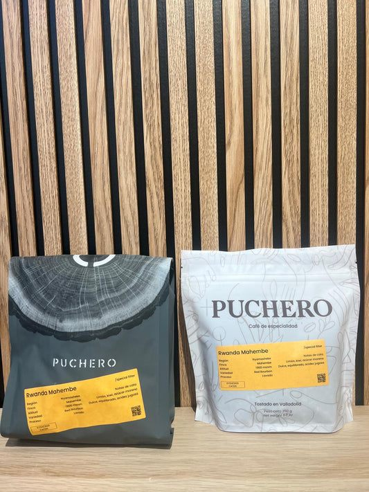 CAFÉ EN GRANO RWANDA MAHEMBE - LIMÓN, KIWI Y AZÚCAR MORENO