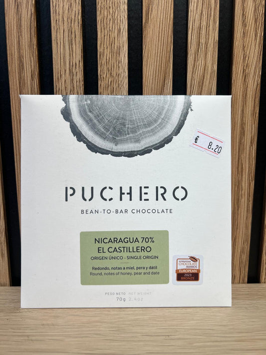 CHOCOLATE REDONDO, NOTAS A MIEL, PERA Y DÁTIL