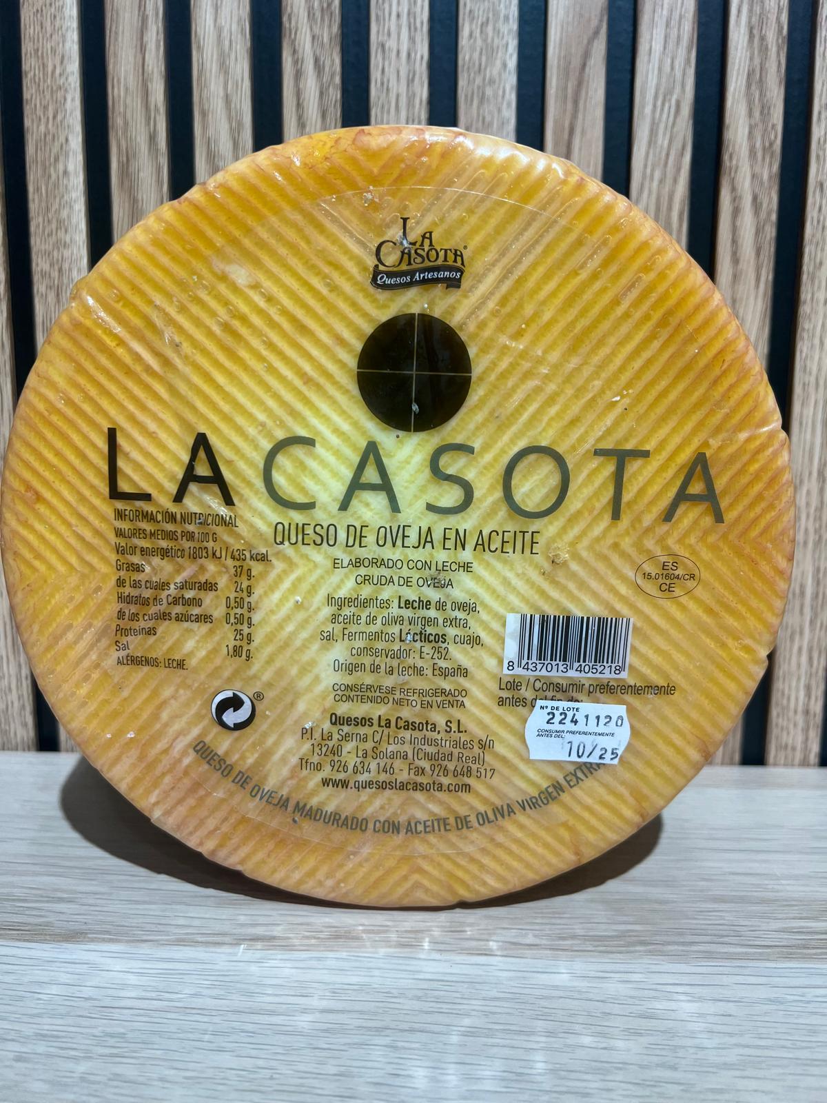 LA CASOTA OVEJA EN ACEITE