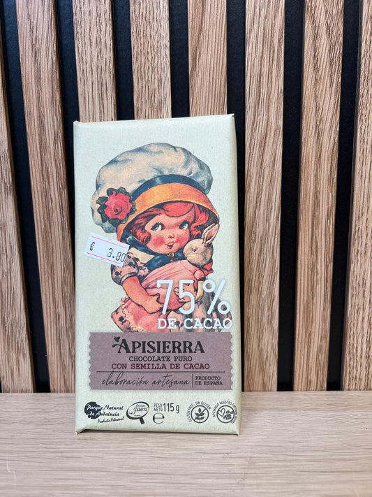 CHOCOLATE CON SEMILLA DE CACAO